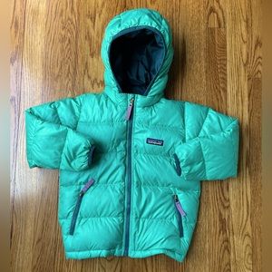 Patagonia Toddler Hi-Loft Down Sweater Hoody 4T